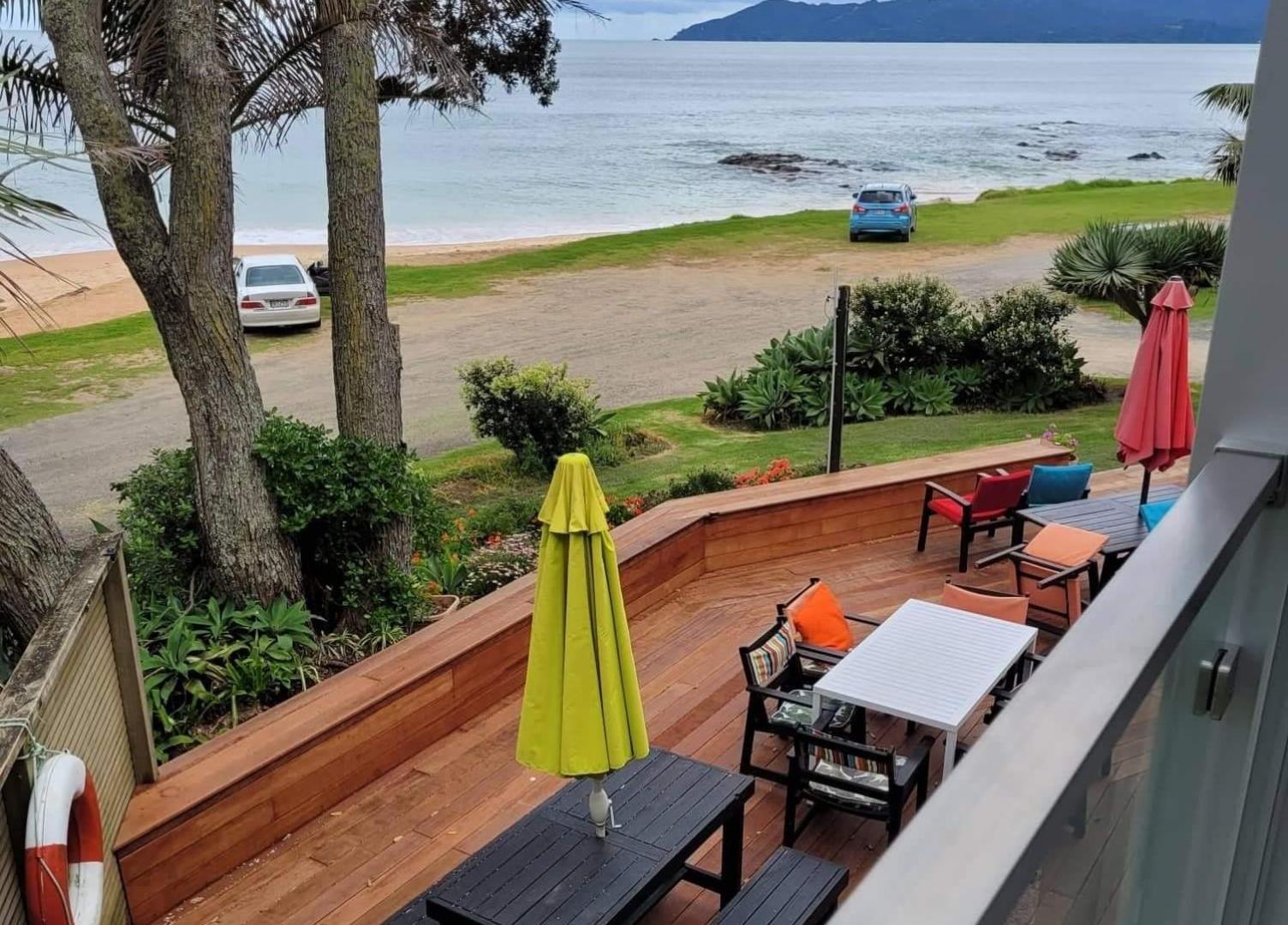 Driftwood Lodge Beachfront, Cable Bay, Northland Coopers Beach Zimmer foto